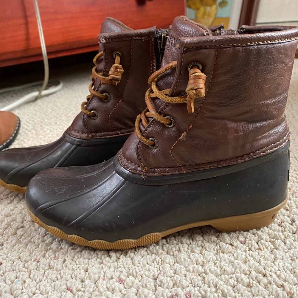 Sperry saltwater duck boots